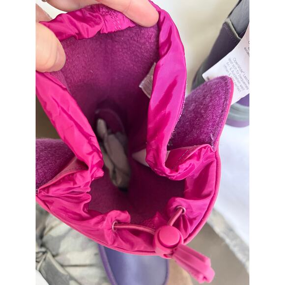 Lands’ End Snow Flurry Boots Youth 7 (Fits Women 8.5-9)Thermolite Waterproof NWT - Picture 13 of 13